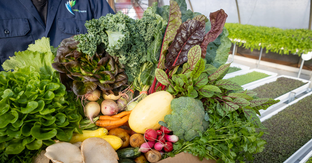 Fresh organic produce delivery for meal prep!